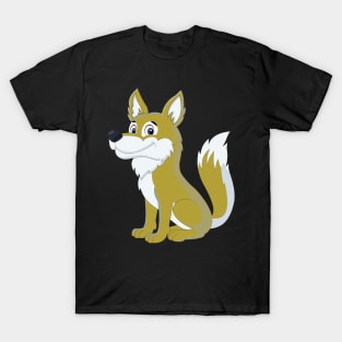 Cartoon Wolf Classic T-Shirt